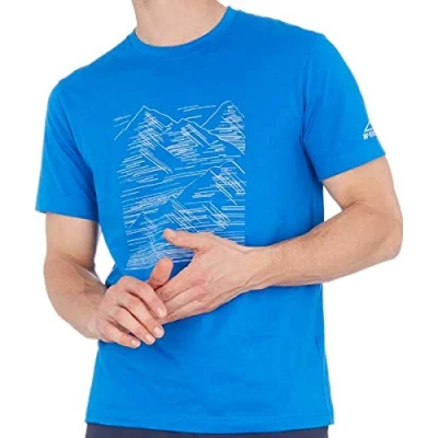 Abbildung von McKINLEY Herren Kimo UX T Shirt, 909 Blueroyal/Greylight, 3XL