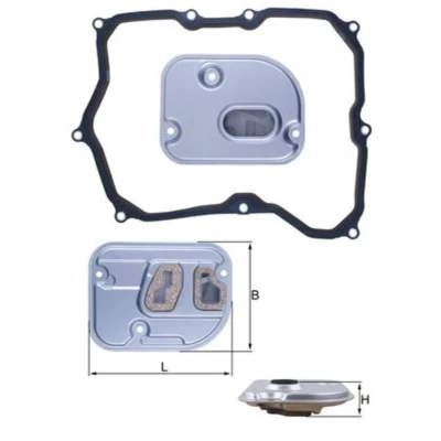 Abbildung von MAHLE ORIGINAL HX 236D Getriebeölfilter mit Dichtung VOLKSWAGEN: Tiguan I, Passat CC