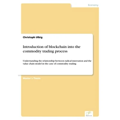 Abbildung von Introduction of blockchain into the commodity trading process: Understanding relationship between radical innovation and value chain model in case