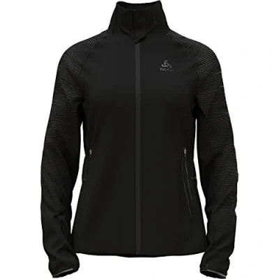 Abbildung von Odlo Damenjacke Zeroweight Pro Warm Schwarz, Größe M für optimale Performance beim Laufen