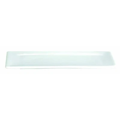 Abbildung von ASA 1924013 Teller rechteckig Fine Bone China Porzellan 17 x 8,5 cm
