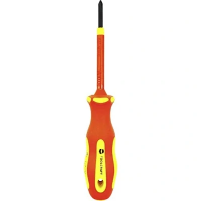 Abbildung von TOOLCRAFT PH0 TO 5345748 VDE, Elektronik und Feinmechanik, Werkstatt Sternschraubendreher PH 0 Klingenlänge: 60 mm