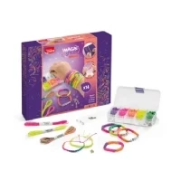 Abbildung von Maped CREATIV Schmuck Bastel Set IMAGINE&#039;STYLE Neon zur Herstellung von Armbänder mit verschiedenen Techniken in trendigen Farben, bunt