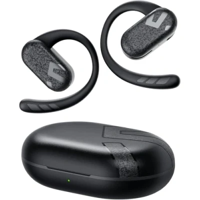 Abbildung von SoundPEATS Breezy Open Ear Bluetooth Kopfhörer mit 90 verstellbaren Ohrbügel, 5.4 offenem Raumklang, 12 mm Dual Lautsprecher, 40 Stunden, Mikrofon AI Anruf Bullerdämpfung