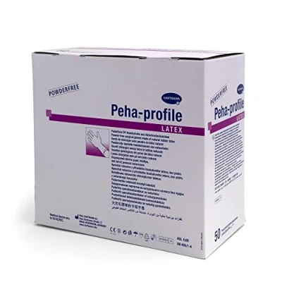 Abbildung von Peha profile Latex Op handschuhe Gr.8 50X2 St