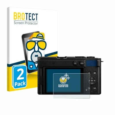 Abbildung von BROTECT Entspiegelungs Schutzfolie für Panasonic Lumix DC S9 (2 Stück) Matte Displayschutz Folie, Anti Reflex, Fingerprint