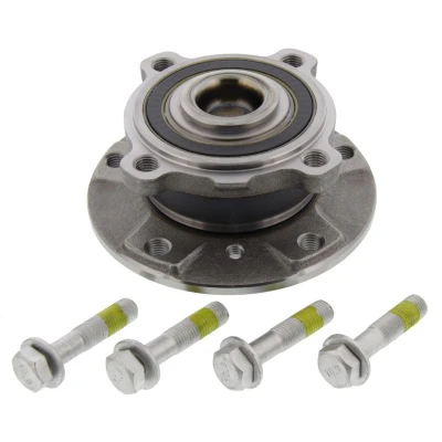 Abbildung von MAPCO 26662 Radlagersatz Vorderachse beidseitig mit Radnabe, ABS Sensorring BMW: 5 Limousine, Touring, 6 Coupe