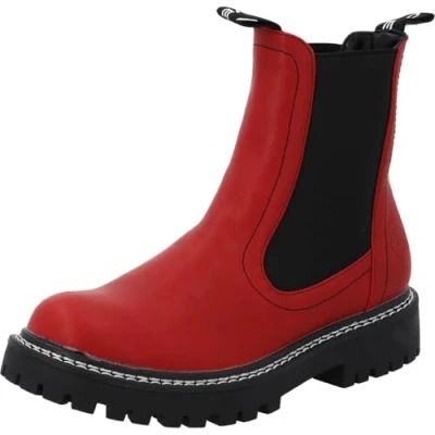 Abbildung von Palado GOZO Plateaustiefelette, Damen, Größe: 36, Rot Schuhe