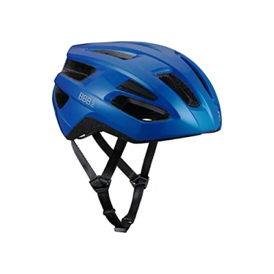 Abbildung von BBB Cycling Unisex Adult Fahrradhelm Kite Damen und Herren Abnehmbaren Visier MTB Rennrad BHE 29B, Glänzend Blau, M (53 58 cm)