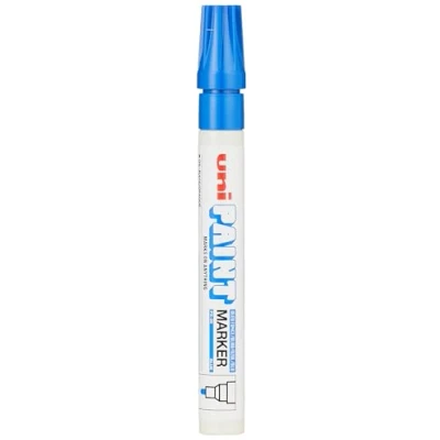 Abbildung von Uni Ball Lackmalstift Paint PX 20 2 3 mm blau