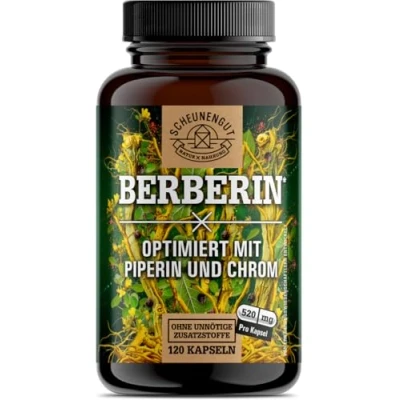Abbildung von Scheunengut® Berberin Berberis aristata Extrakt 20:1 120 St