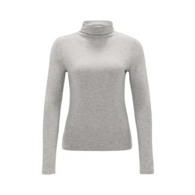 Abbildung von Opus Strickpullover, Damen, Größe: 38, Hazy fog melange