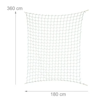 Abbildung von relaxdays Rankhilfe Ranknetz 180 x 360 cm