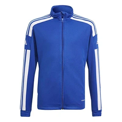 Abbildung von adidas Performance Trainingsjacke für Kinder, Größe: 140, Blauweiss