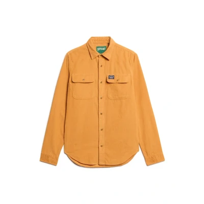 Abbildung von Superdry Trails Hemd, Herren, Größe: Large, Toasted orange