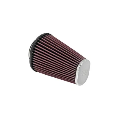Abbildung von K&amp;N RC 3680 KFZ und Motorrad Universal Chrom Filter Rot