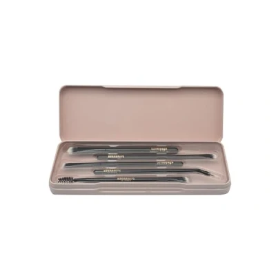 Abbildung von bonvoyage Essentials Makeup is My Art, Augen Pinsel Set, Palette mit eine Auswahl an professionellen Make up Pinseln für unterwegs, Geschenk Set Mädchen, Teenager und Frauen