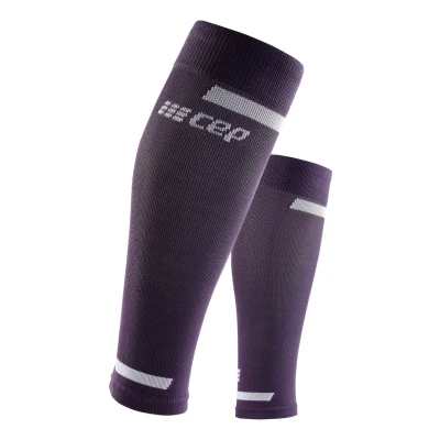 Abbildung von CEP THE RUN Compression Refelctive CALF Sleeves MADE IN Germany Bandagen, Größe: XL, Violet