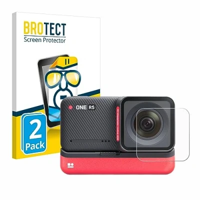 Abbildung von BROTECT (2 Stück Schutzfolie für Insta360 One RS 4K Edition (Linse) Displayschutz Folie Ultra Klar