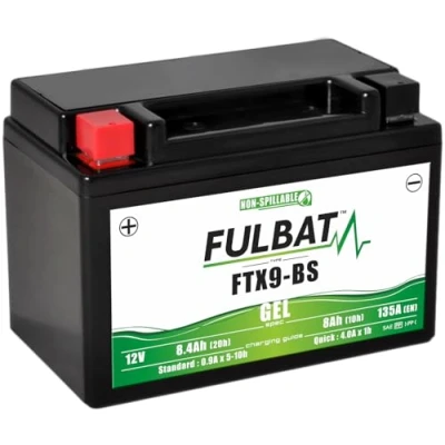 Abbildung von FULBATTERIE MOTO FULBAT GEL FTX9 BS / YTX9 12V 8,4AH 135A