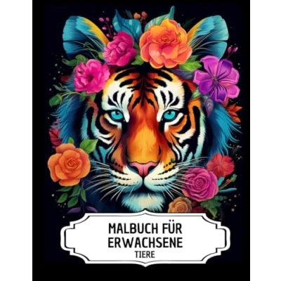 Abbildung von Malbuch Für Erwachsene Tiere: 50 Einzigartige Tiermotive zum Ausmalen und Entspannen