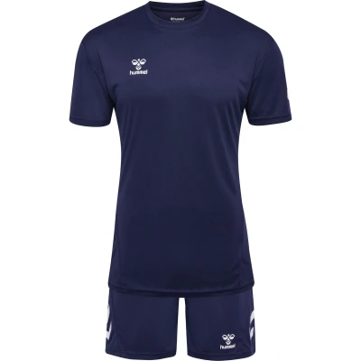Abbildung von Hummel LOGO SET Kurze Sporthose, Herren, Größe: 3XL, Marine