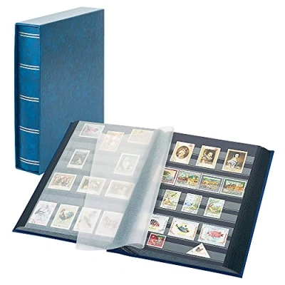 Abbildung von Elegant, Einsteckalbum A4 inkl. Schutzkassette, Einband Blau