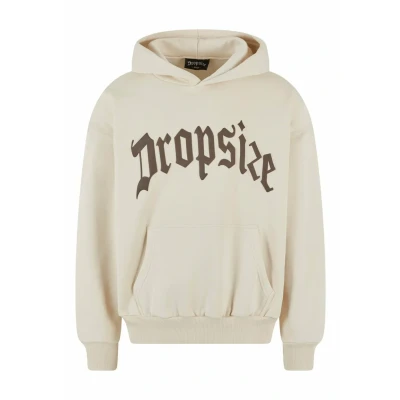 Abbildung von Dropsize Heavy Puffer Print Kapuzenpullover, Herren, Größe: Large, Coconutmilk