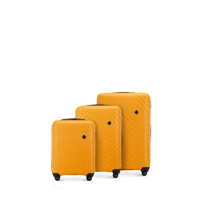Abbildung von Wittchen CUBE LINE Kofferset, Damen, Größe: One Size, Orange