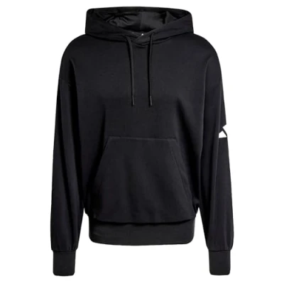 Abbildung von adidas Sportswear Essentials LOSE FIT Three BAR Kapuzenpullover, Herren, Größe: XS, Black/white