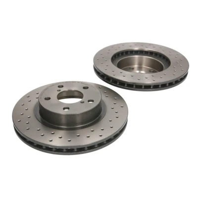 Abbildung von BREMBO XTRA LINE 09.5673.1X Bremsscheibe 260 24 5 gelocht/innenbel. beschichtet SUBARU: Impreza II Limousine, III Schrägheck, Kombi