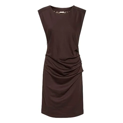 Abbildung von Kaffe India Round NECK Strickkleid, Damen, Größe: XXL, Java