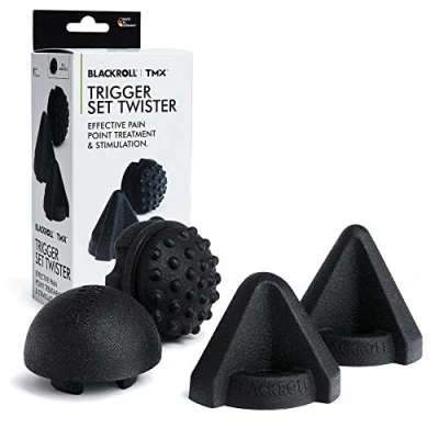 Abbildung von Blackroll Massagerolle BLACKROLL(R) TRIGGER SET TWISTER BLACK