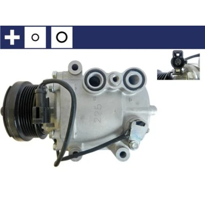 Abbildung von MAHLE ORIGINAL ACP 859 000S Kompressor Scroll90 12 PAG 46 R 134a mit Dichtring FORD: FIESTA 5, Fusion Kombi, KA Schrägheck