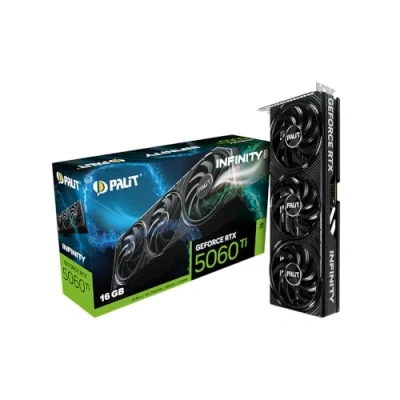 Abbildung von Palit GeForce RTX5060Ti Infinity 3 16GB 128Bit GDDR7 Grafikkarte NE7506T019T1 GB2061S
