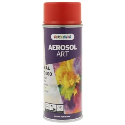 Abbildung von Dupli Color 747540 AEROSOL ART RAL 3000 feuerrot matt 400 ml