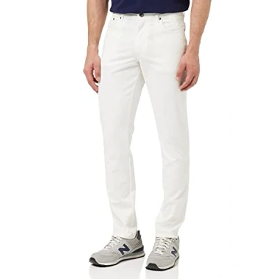 Abbildung von Hackett London Herren Core Trinity Pants, Beige (Ecru White), 32W / 34L