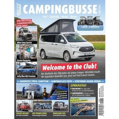 Abbildung von pro mobil Extra Campingbusse 01/2024: Das Vanlife Magazin Heft 01/2024