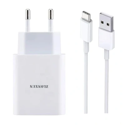 Abbildung von ZLONXUN Ladegerät/Netzteil und Kabel für Huawei P10/P9/P10 Plus/P9 Plus, Nova 8i/5T/9, Honor 20/View 20/9X/G9