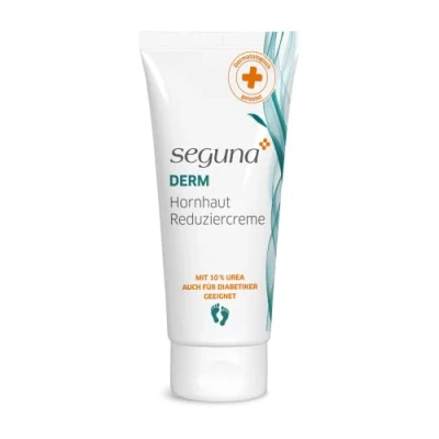 Abbildung von SEGUNA Derm Hornhaut Reduziercreme, 100ml, mit Urea, Creme zur Entfernung an den Füßen