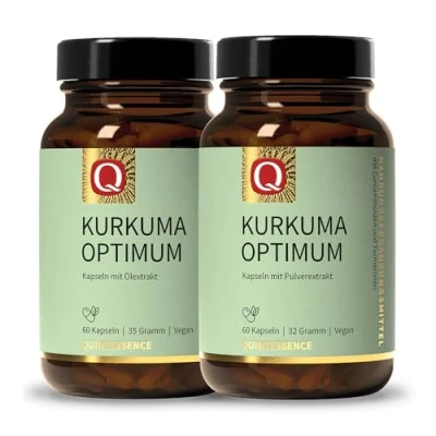 Abbildung von Quintessence Kurkuma Optimum Kapseln vegan 2 x 60 St
