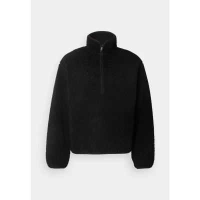 Abbildung von Calvin Klein Jeans HALF ZIP Fleecepullover, Herren, Größe: XL, Black