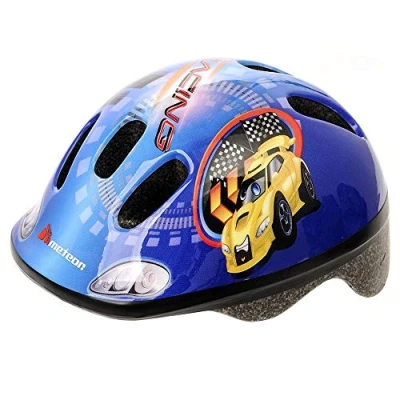 Abbildung von meteor Kinder fahrradhelm ab 1 Jahr sicherer &amp; stoßdämpfender Kinderhelm mit verstellbarem Headlock waschbarem Fahrrad Helm Innenfutter optimaler Schutz leichtes Design für Baby Abenteurer
