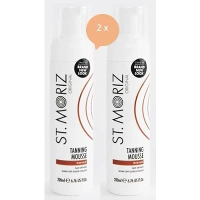 Abbildung von St. Moriz Selbstbräuner Mousse Medium 2 x 200ml