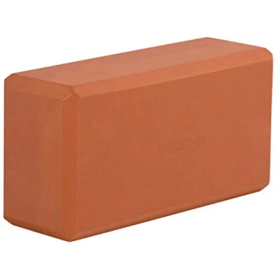 Abbildung von Yogablock Basic Yoga Terracotta Stabil YOGISTAR
