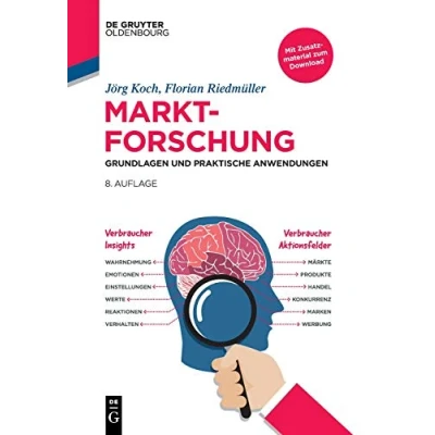 Abbildung von Marktforschung: Grundlagen und praktische Anwendungen (De Gruyter Studium)