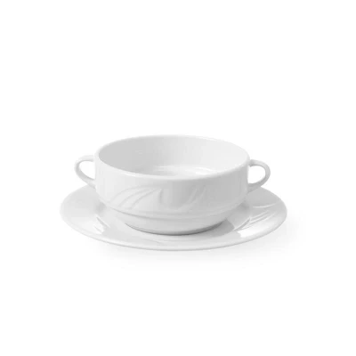 Abbildung von Hendi Suppentassen Unterteller Set 18 cm