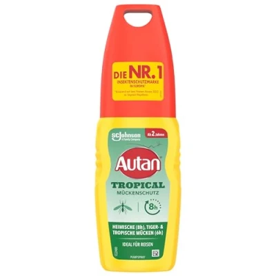 Abbildung von Autan Insektenschutz Spray Mückenschutz Pumpspray Tropical, 100 ml
