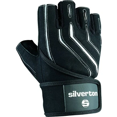 Abbildung von Silverton Erwachsene Handschuhe Power 4, schwarz/Gelb, XXL