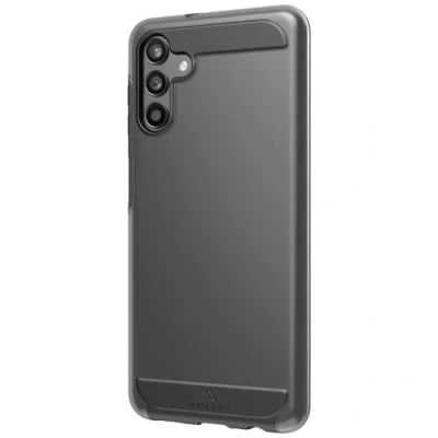 Abbildung von Black Rock Hülle Air Robust Case Passend für Samsung Galaxy A13 5G/A04s I Handyhülle, Transparent, Durchsichtig, Dünn (Schwarz)
